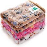 Luciphia Soft Fleece Pet Blanket Set (3 Pack, Small)
